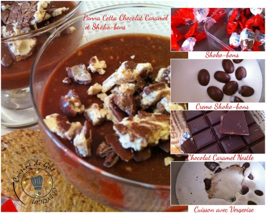 Panna cotta chocolat caramelshoko bons 2
