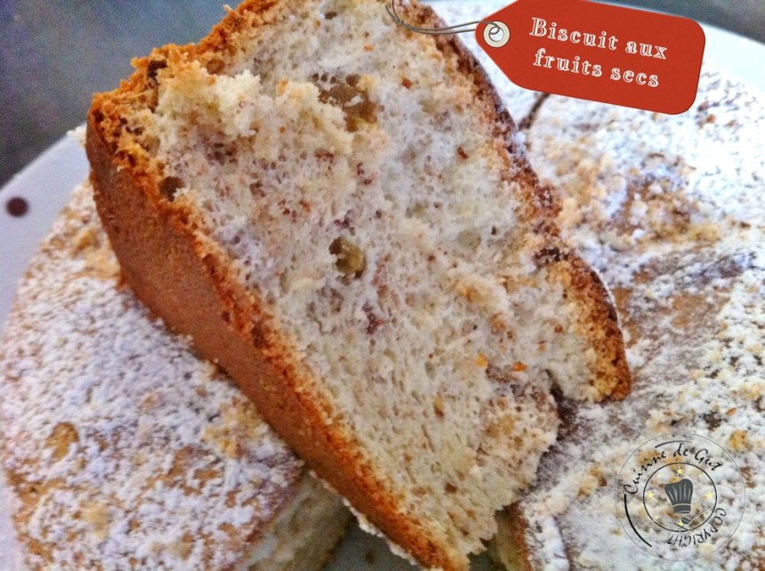 Biscuit aux fruits secs