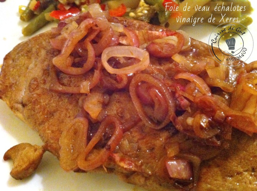 Foie de veau et vinaigre de xeres1