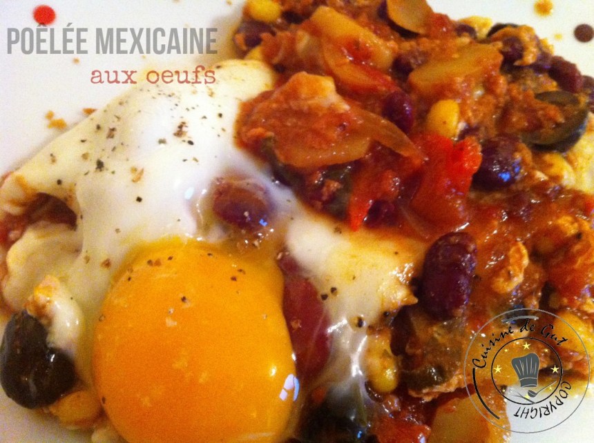 Poêlée mexicaine aux oeufs