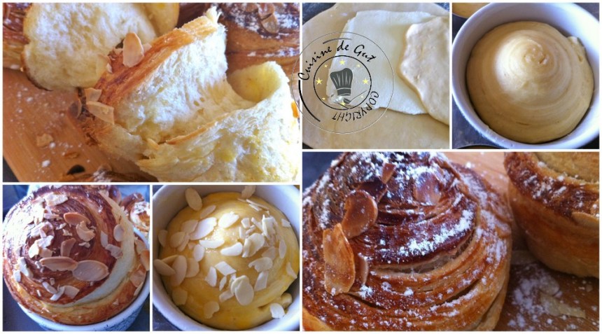 Brioches feuilletées Collage