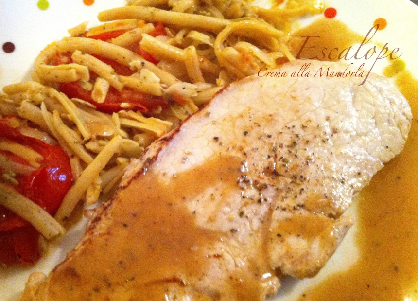 Escalope crema alla mandorla1