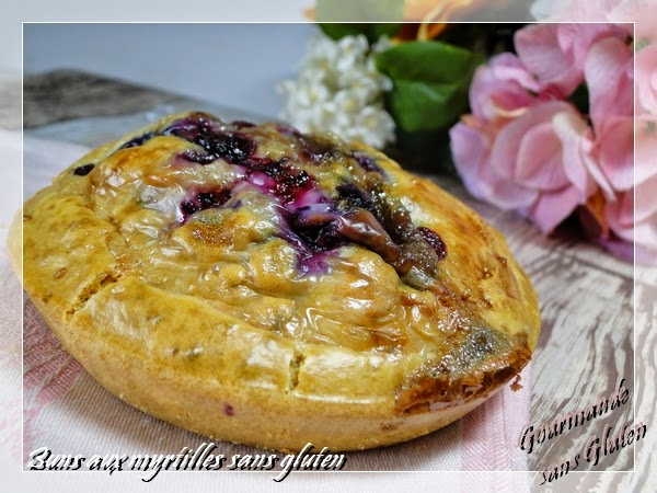 buns myrtille gourmande sans gluten