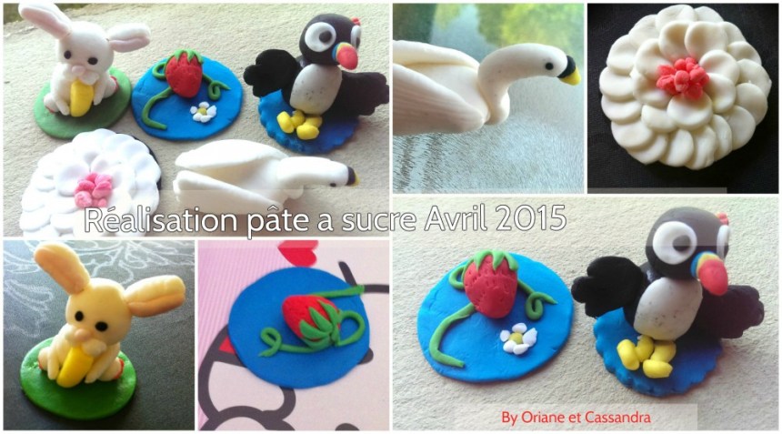 Pâte à sucre pâques 2015