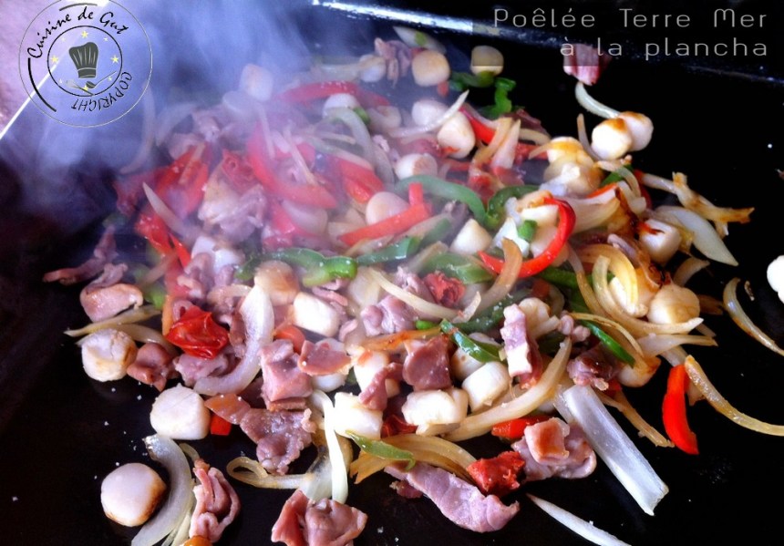 Poêlée ter mer à la plancha
