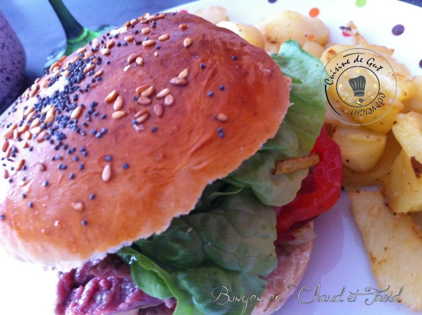 Burger en chaud et froid