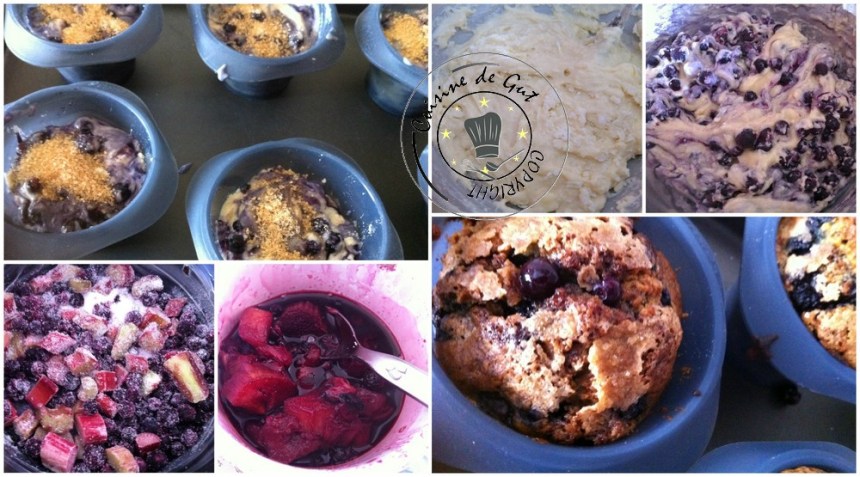 Muffins aux Myrtilles