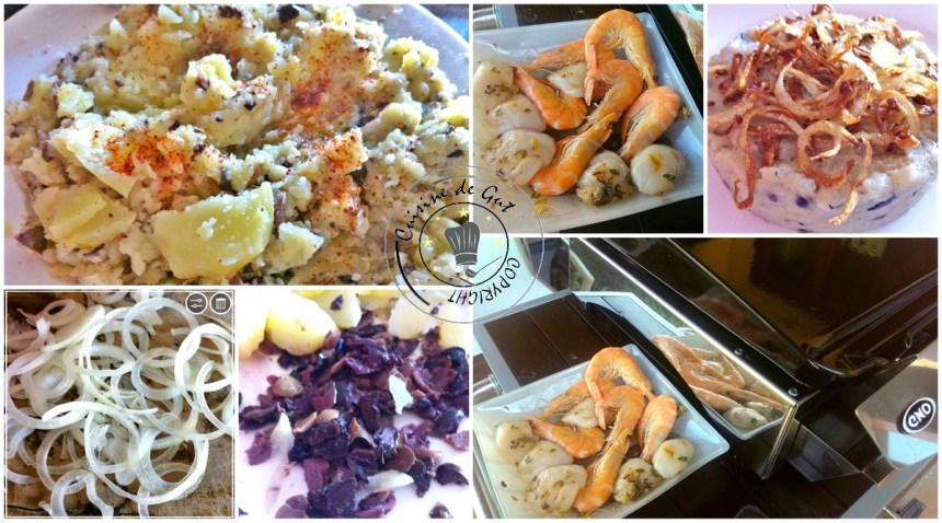 Plancha de fruits de mer et son écrasée de Primabreitzh 2