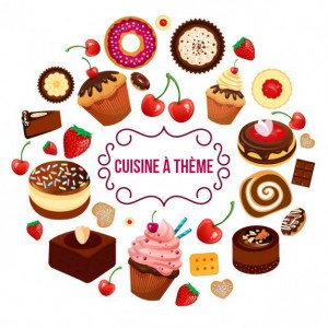 Logo cuisine à thème