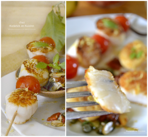 Noix-saint-jacques-plancha-condiments-tiedes-Gut--Cathy