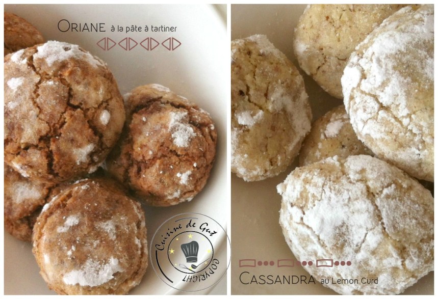 Craquelés pâte à tartiner lemon curd