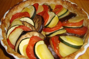 Tarte façon tian Virginie Moreau