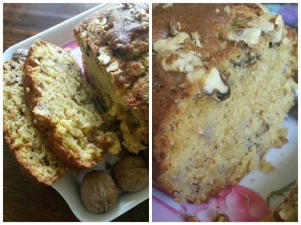 Banana bread d'Isa coco caramel et noix