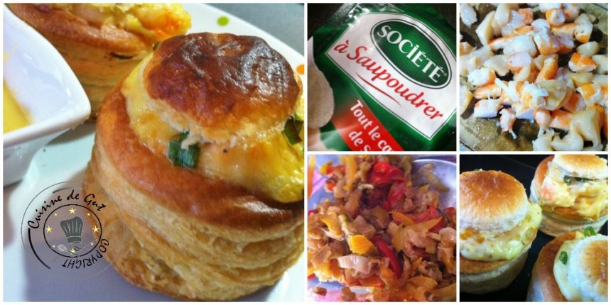 Bouchées feuilletées fonds de frigo