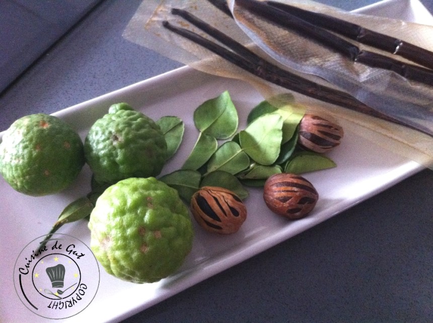 Combava noix de muscade et vanille