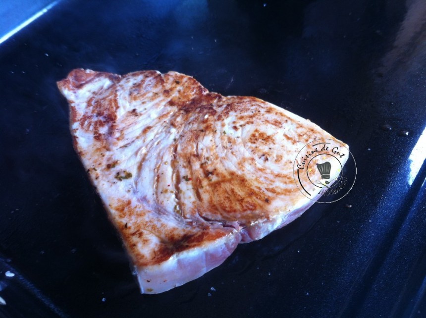 Espadon grillé à la plancha 1