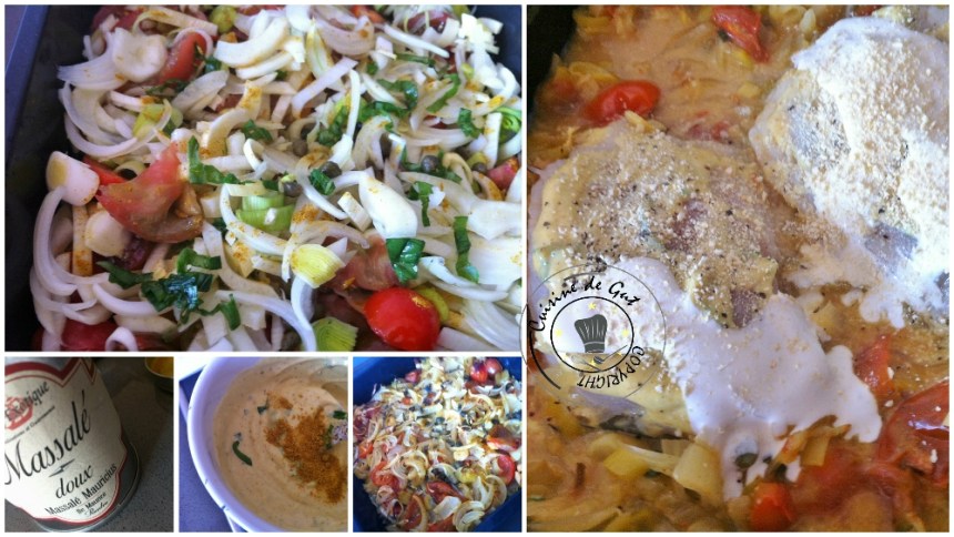 filet de julienne sauce moutarde au Massalé 2