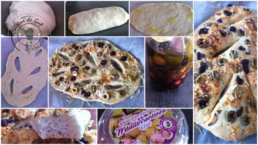 Fougasse ail olive 2