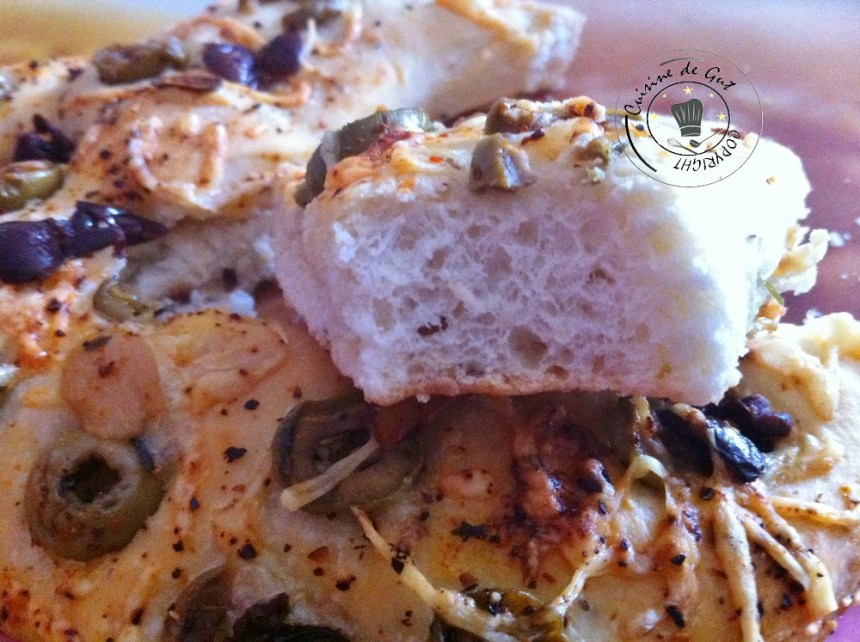 Fougasse ail olive 3