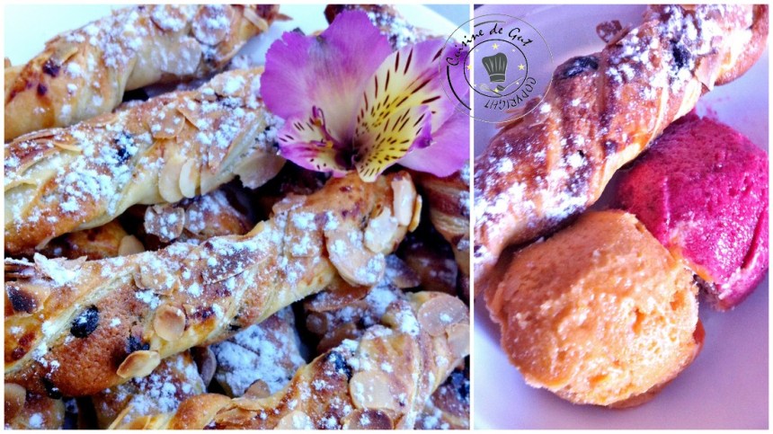 Sacristains provençaux et boules de glace