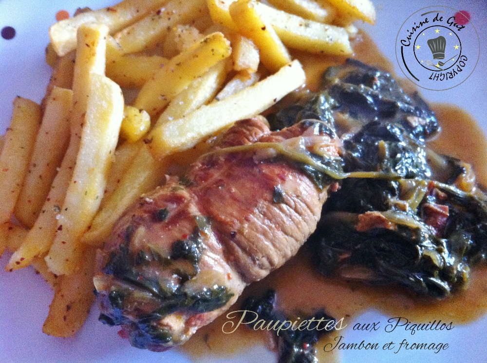 Paupiettes aux piquillos jambon et fromage1