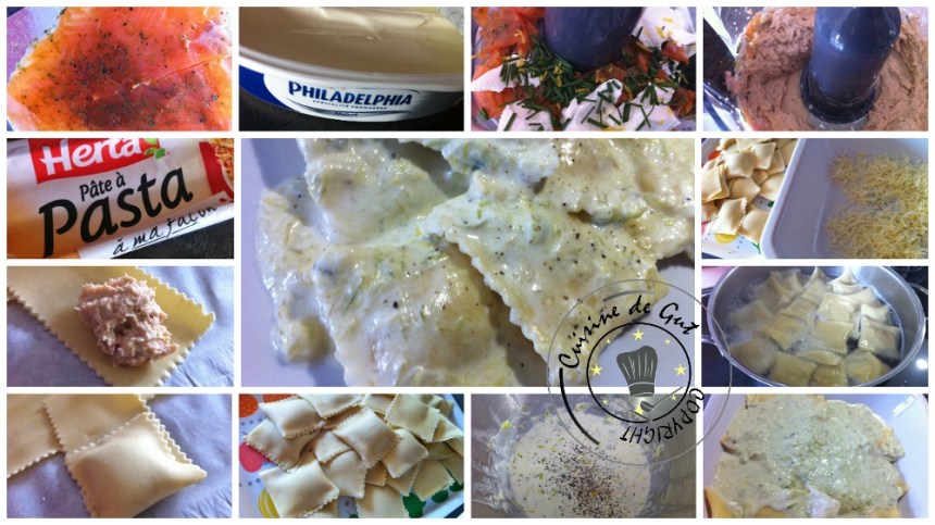 Raviolis de truite fumée au poivre de Sichuan et sa crème de poireaux3