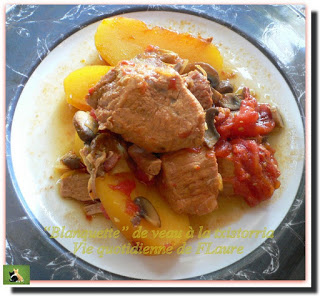 Blanquette de veau à la txistorra Flaure