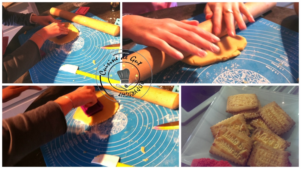 Petits beurre ausirop d'érable réalisation