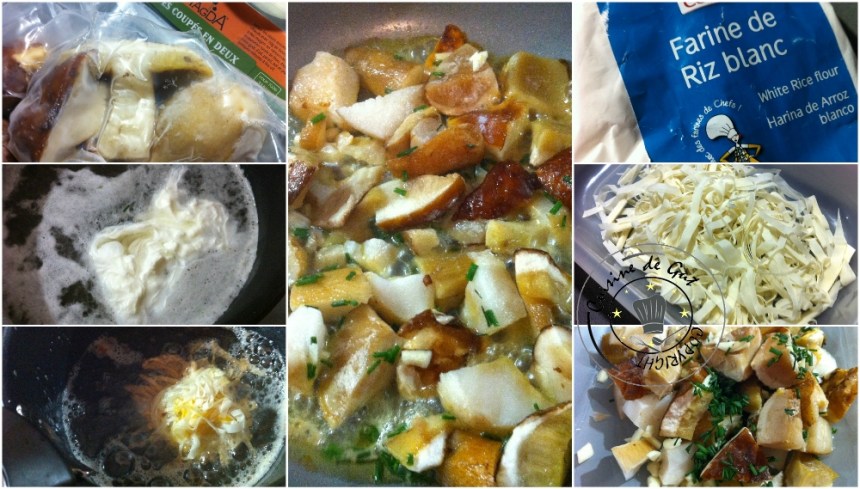 Cèpes en persillade et son oeuf frit3