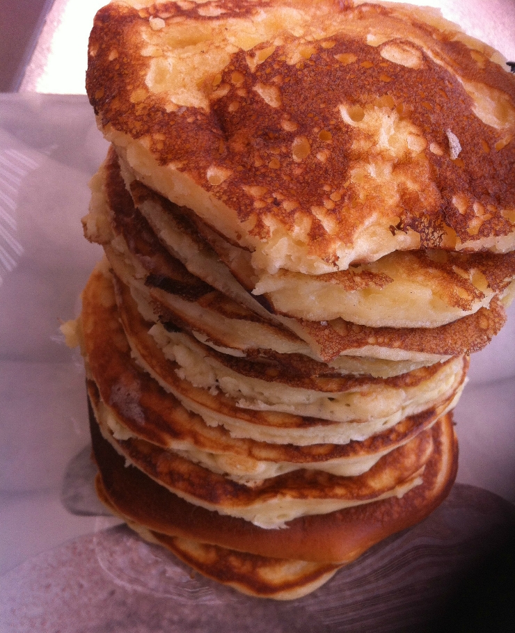 Pancakes au lait ribot