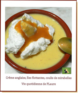 ile flottante coulis mirabelle de FLAURE