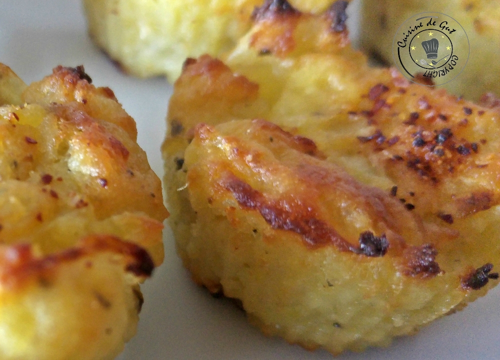Mini Gâteaux de pommes de terre au roquefort2