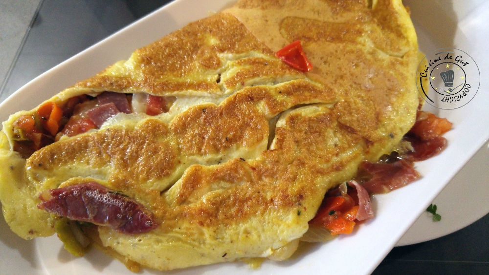 Omelette Basque