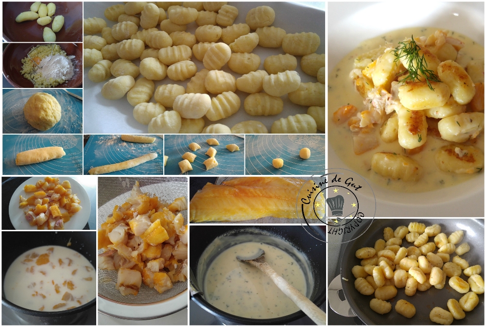 Gnocchis au haddock et crème d'aneth 3