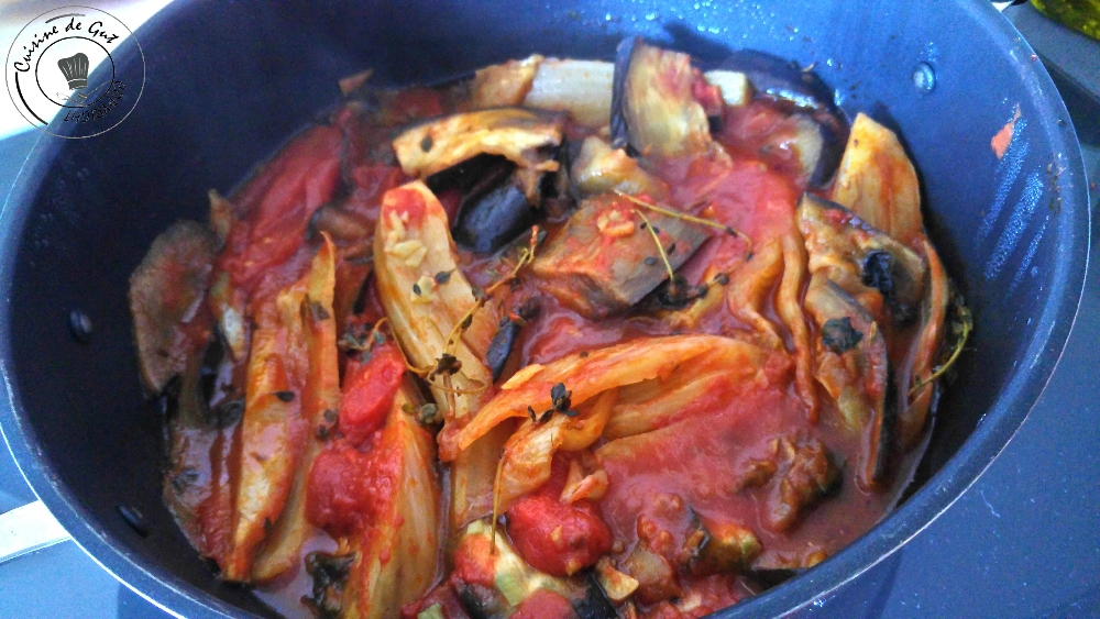 SAUMON FENOUIL ET AUBERGINES AU THYM CITRON ET MENTHE1