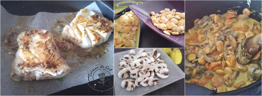 Cabillaud épicé légumes et graines de lupin4