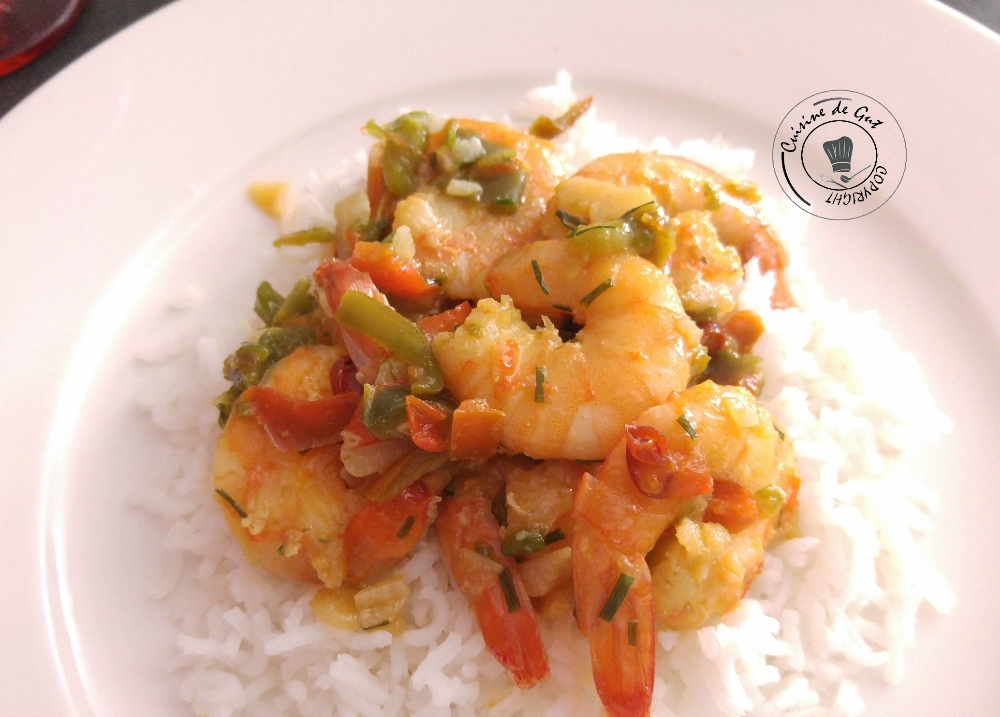 Camaroes à la grillo