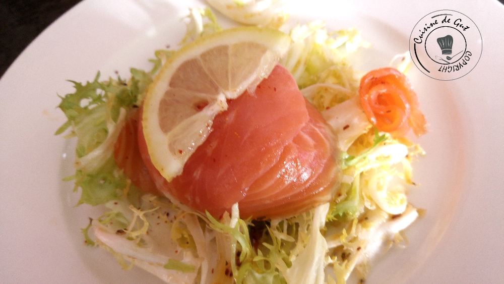 Mousseline de chou fleur aux saveurs de la mer