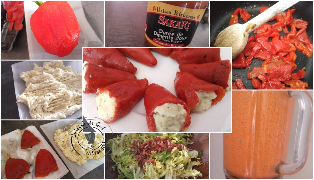 PIQUILLOS A LA BRANDADE DE MORUE CREME DE POIVRON2