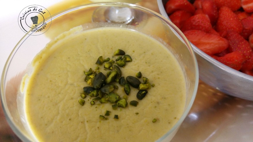 Crèmes à la pistache