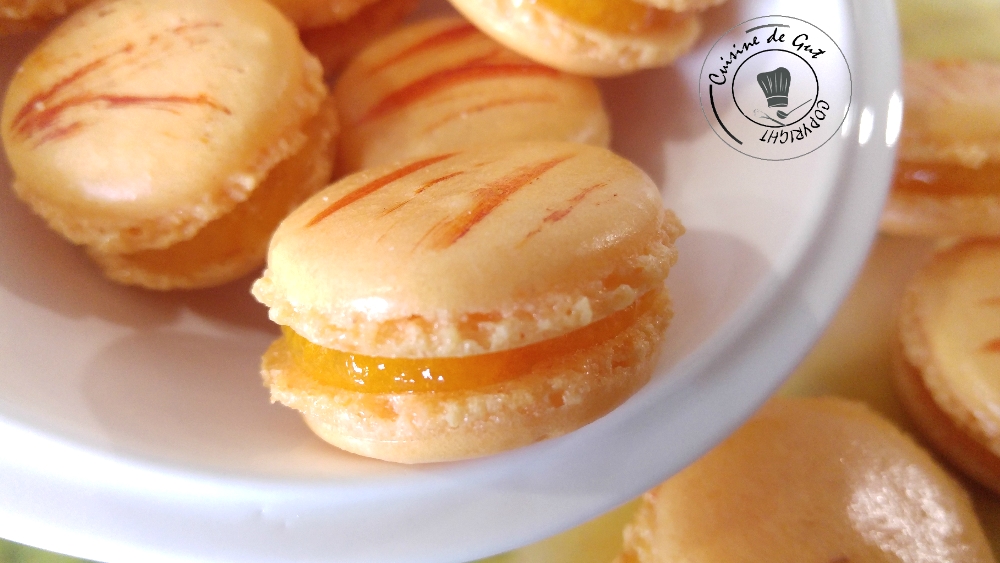 Macarons mangue passion