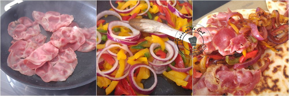 Piadina pancetta poivrons et mozza1