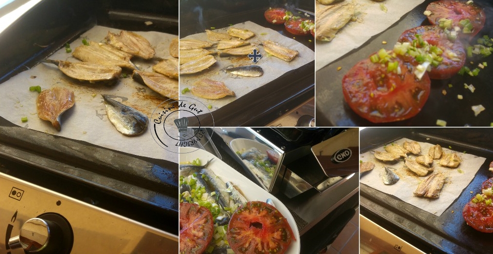 Plancha de sardines froides sauce Xipister6