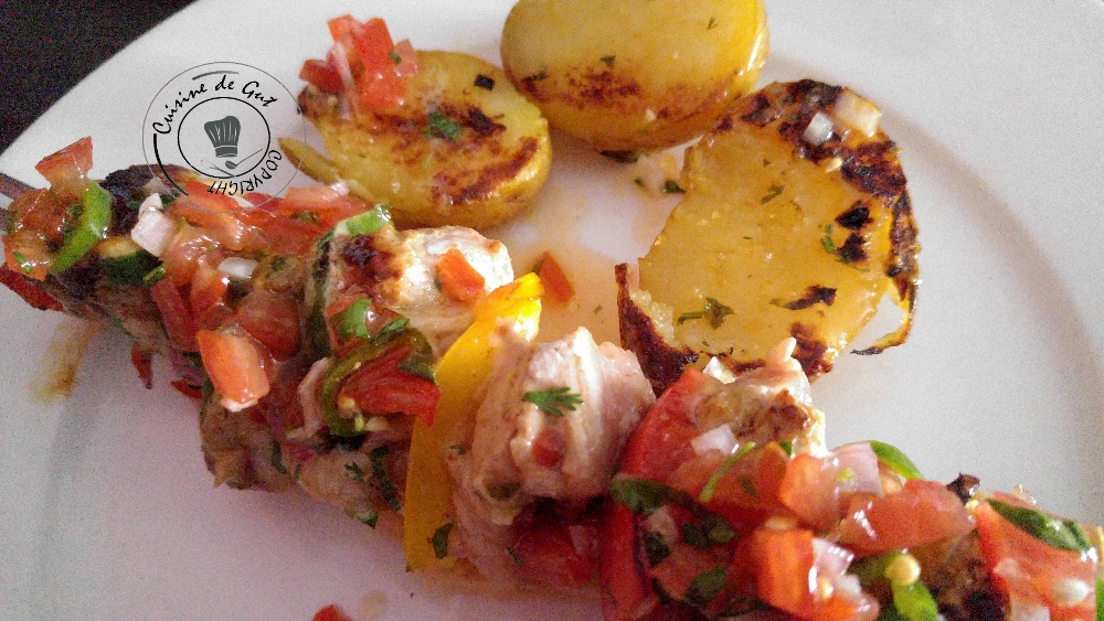 Brochettes de filet mignon sauce agrio1