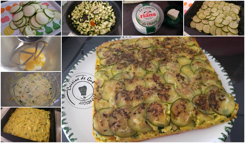 GATEAU DE COURGETTES CHEVRE ET TOMATE AU COLOMBO4