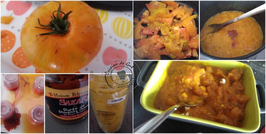 Tartinade de tomates ananas épicées pour un apéro sympa1