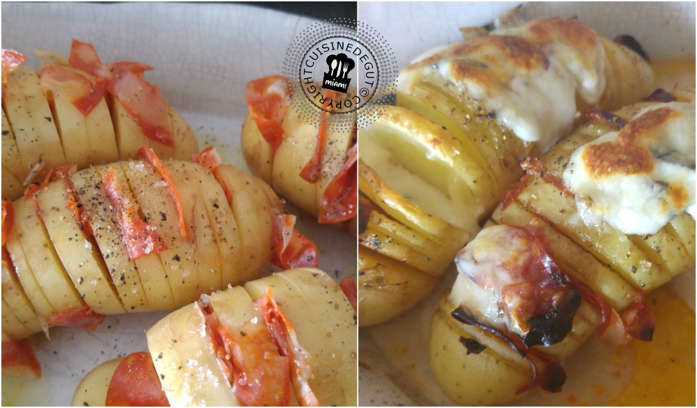 Pommes de terre suédoises chorizo et mozzarella1