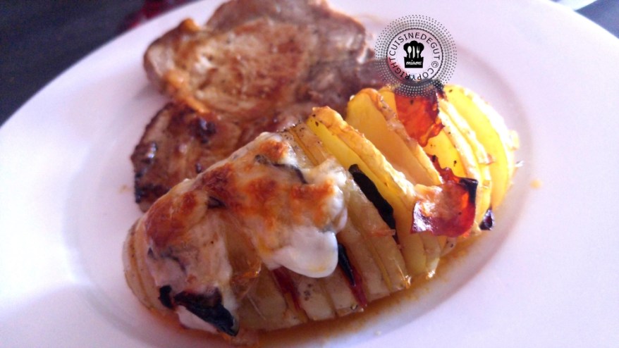 Pommes de terre suédoises chorizo et mozzarella