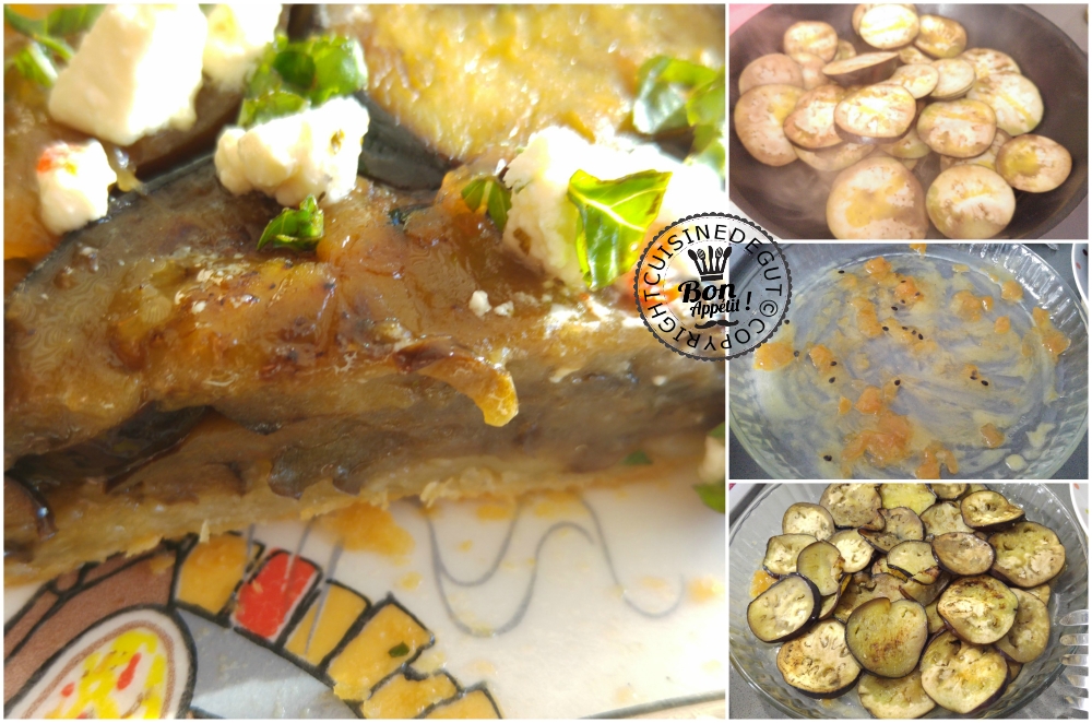 Tatin d'aubergine basilic et feta2