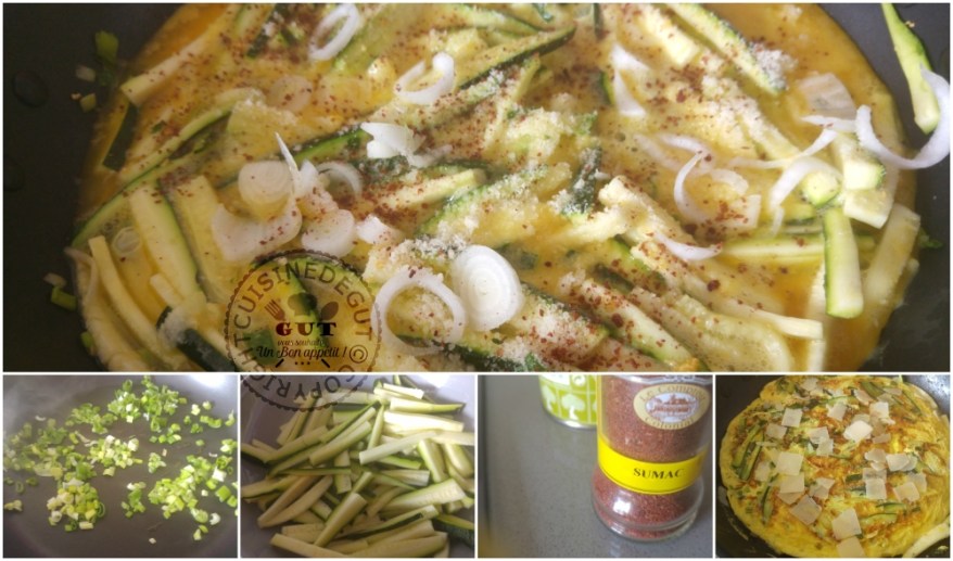 Omelettes aux courgettes, parmesan et sumac3